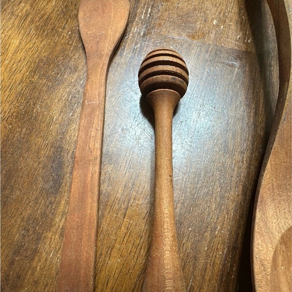Wooden Kitchen Utensil Set - Picture 2 of 5